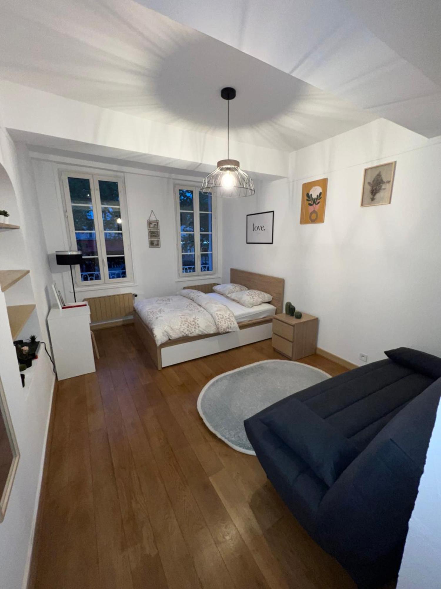 Appartement Dijon Le Zola, Avec Parking Prive Sur Demande Payant Sur Place Esterno foto