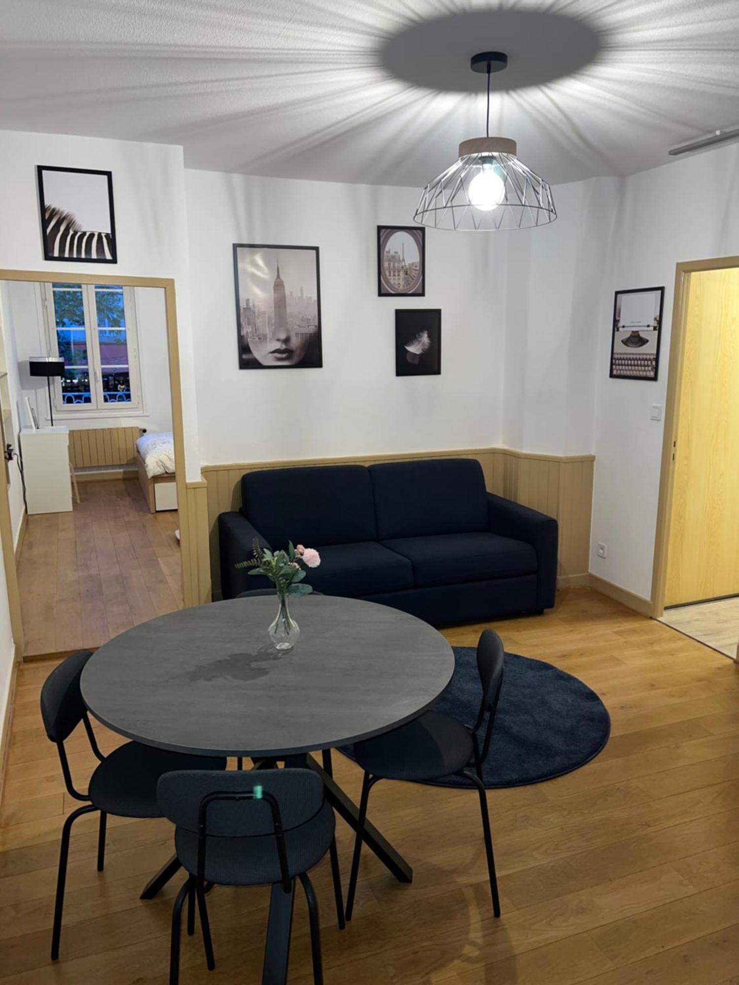 Appartement Dijon Le Zola, Avec Parking Prive Sur Demande Payant Sur Place Esterno foto